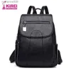 Mochilas Venda quente feminina mochila de couro macio de grande capacidade anti-roubo bolsa de viagem feminina passeio mãe bolsa menina armazenamento Shcool bagL231108