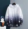 Men's Hoodies & Sweatshirts Splash-ink Loose Hoodie For Men Women Autumn Tie-dyed Pull Homme Sweat Clothing Sudaderas Moletom