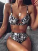 Mulheres de banho sexy mulheres cintura alta bikini maiô feminino bandeau tanga conjunto de biquíni brasileiro banhista 230408