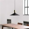 Lampor ledde industriella hängsljus retro järn hängande lampa modern minimalistisk restaurang levande matsal trappor fixturer aa230407