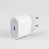 USB C Charger Eu Plug Pd 20W Type C Charger Europe Wall Power Adapter