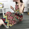 Casual Dresses Women's Summer Dress Cotton Silk Skirt In The Long Section Was Thin And Floral Bohemian Sleeveless Beach Robe Sexy