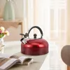 Mugs Tea Pot Water Heater Kettle Kitchen Whistling Handheld Teapot Convenient Stainless Steel Daily Use Stovetop