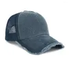 Ball Caps Baseball Hat Chic Hollow Out Sunshade Lightweight Men Men Headwear Letnia czapka szczytowa