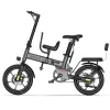 16 inch mini elektrische fiets voor volwassenen 36V 350W vouwing elektrische fiets waterdichte aluminium legering ebike app verwijderbare batterij