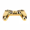 Freeshipping Full Housing Shell Case Skin Cover Button Set with Full Buttons Mod Kit Replacement For Playstation 4 PS4 Controller Gold Najbm