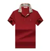 Polo homme manches courtes Tide marque haut de gamme revers été coton tricoté Paul chemise petite abeille broderie T-shirt homme