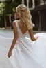 Party Dresses Eighta Boho Wedding Dresses V-Neck Appliques Lace A-Line Tul Wedding Gown Beach Simp Bridal Dress bestidos de novia 2020 0408H23