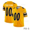 8 Kenny Pickett Maillot 90 T.J. Watt maillots de football américain George Pickens Franco Najee Harris Terry Bradshaw Troy Polamalu Minkah Fitzpatrick Pat Freiermuth