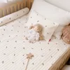 Ensembles de literie coréen matelassé drap de lit ours olive lapin broderie lit bébé coton enfants matelas bébé couverture de lit permettre sur mesure 230407