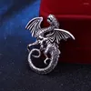 Broches De Luxe En Métal Animal Petit Dragon Designer Broche Broche Pour Hommes Costume De Mode Cadeaux De Mariage Antique Bijoux Accessoires En Vrac