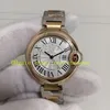 7 Style Automatiska klockor för damer Kvinnor 33mm silveravla Två-ton Rose Gold W2BB0032 W2BB0029 WSBB0044 MEKANISKA KVINNA ARMETSVIKNINGAR