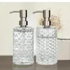 Liquid Soap Dispenser 400ml Portable Glass Bottle Shampoo Bathroom Accessories Pump Hand