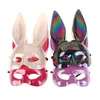 Party Supplies Women Halloween Sexig mask Cosplay Props Female Half Face Ears Bar Nightclub kostymtillbehör