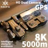 Drones KBDFA V162 RC Drone 8K HD Dubbele camera Borstelloze optische stroompositie Luchtfotografie Obstakel vermijden Quadcopter Speelgoed Geschenk Q231108