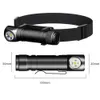 Flashlights Torches GCG3 LED Headlamp Flashlight 18650 USB Rechargeable Headlight Super Bright Working Lamp 180 Degree Rotation Camping Torch 231108