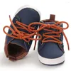 First Walkers Infant Soft Sole Toddle Sport Sneakers Born Respirant Casual PU Leather