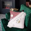 Travesseiro fofo fantasia Navidad Almohada Sofa Decoração de Natal Adeços de neve de neve ainda