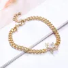 Bracelets porte-bonheur 2023 CZ Zircon étoile pour femmes Boho bijoux mode Bracelet fête cadeau à des amis Mariage accessoires