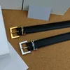 High Quality Belt for Women Genuine Leather 3.0cm Width Men Designer Belt Y Buckle cnosme Womens Belts Waistband