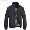 Kurtki męskie wiosna jesień swobodny mody Slim Slim Bomber Jacket Men Men Overcoat Nowy przyjazd Baseball Jackets Męska kurtka M-6xl TOP Q231109