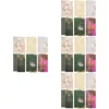 Geschenkwikkeling 24 PCS Envelopes presenteert Moslim Holiday Graduation Uitnodiging Eid uitnodigingen Blanco Cards Red Festival