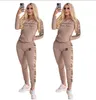 Herbst- und Winter Neue Frauen Sportbekleidung Luxusmarken Mode Stickerei Casual Two -Piece Set Designer Sportswear Set J2933 Girls 'Mode