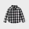 kid clothe boy fashion shirt plaid designer little girls black clothes wholesale child fashion kids shirts 90-160 cm