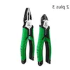 ツールLong Nose Pliers Industrial Grade Grade Handigle Sets多機能7インチ電気角角ワイヤーカッターrwttg