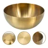 Bowls Cooking Bowl Insulated Soup Basin Rice Japanese Stainless Steel Salad Dough Round Metal Set