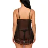 Kvinnor s Camisole underkläder Robe Babydoll Sexig charmig Nightdress Pamas