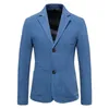 Ternos masculinos 2023 primavera outono luxo homens blazer casual negócios algodão fino ajuste terno jaqueta masculino plus size M-5XL casaco masculino