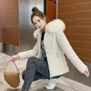 여자 다운 파카스 겨울 자켓 여성 여성 고품질 스웨터 패션 워마 레이디 파크 여자 코트 220905