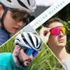 Okulary na zewnątrz Kapvoe Pochromic Sunglasses Cycling okulary spolaryzowane gogle MTB Kobiety rower na świeżym powietrzu Man Uv400 Riding