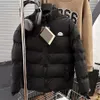 Mens Puffer Jackets Cotton Winter Womens Coats Waterproof Windproof Puff Jacket Classic Loose Down Parkas Coat Letter Outerwear M-5XL