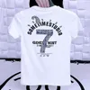 Summer New Men's T Shirts Classic Designer Fashion Man 3D Printed T-shirt vit rund hals bomull casual tees kort ärm hip hop streetwear tshirts kläder 5xl