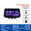 10-calowy samochód HD Video DVD odtwarzacz DVD dla Hyundai Tucson 2018-2019 z 4G GPS Bluetooth Radio stereo stereo Kontrola kierownicy Kontrola puszki DSP