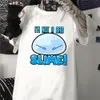 Mens TShirts Anime hat ime I Got Reincarnated As A Slime Lord of empest Shirt Man Woman Print Short Sleeve ees for Men 230407