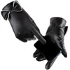 Rękawiczki bez palców rękawice pu zimowe rękawiczki z ekranem dotykowym grube przenośne wodoodporne termiczne dla kobiet pisanie motocyklowe sport na świeżym powietrzu 231017