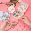 Strand DIY Crystal Armband Set With Jewelry Gift Box Dream Girl Pendant Making Christmas for Girls