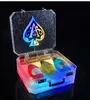 Portable Ice Rock Display Case Ace of Spade LED Briefcase Champagne Cocktail Wine Box Whisky Carrier Case VIP Bottle Presenter