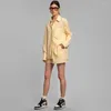 Women's Shorts Frank1e Early Autumn Niche Europe And The United States England Imperial Sister Wind Contour Shirt Fashion Suit