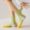 Calzini da uomo Moda Sport Lunghi Uomo Ciclismo Corsa Cotone Uomo Basket Calcio Uomo Calcetines Meias