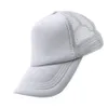 Cheerleading Summer Plain Trucker Hat Snapback puste czapka baseballowa Regulowana dostawa Sport Sports Outdoors Athletic Outdoor ACCS OTCSHSH