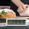 Chaînes Big Digital Compte à rebours Jours Minuterie - 999 Compte à rebours pour la cuisine de laboratoire de remise des diplômes (Blanc)