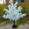 Party Holiday Home Decoration Artificial Cherry Flower Plant Potting With Lysous Lights String Christmas Trees For Wedding Birthday Diy Supplies