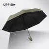 Paraplyer paraply automatiska kvinnliga kvinnor för flickor gåva sol regn kawaii skydd vikar liten söt vindtät uv rese kompakt