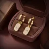 Valentinoity Boucles d'oreilles de charme femme V oreille de créateur étalon perl orecchini mode luxe vlogo ewelry hoop women ohrringe 34sasaw