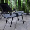 Camp Furniture Outdoor Igt Table Lätt aluminium Portable Folding Camping Multifunktionell expansionsutrustning