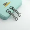 Nome personalizado sapato fivela sapato corda decoração charme nome personalizado letras iniciais nome jóias cadarços de aço inoxidável